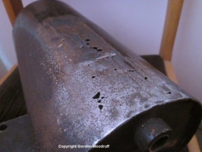 The petrol tank with